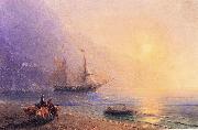 Ivan Aivazovsky Loading Provisions off the Crimean Coast USA oil painting artist
